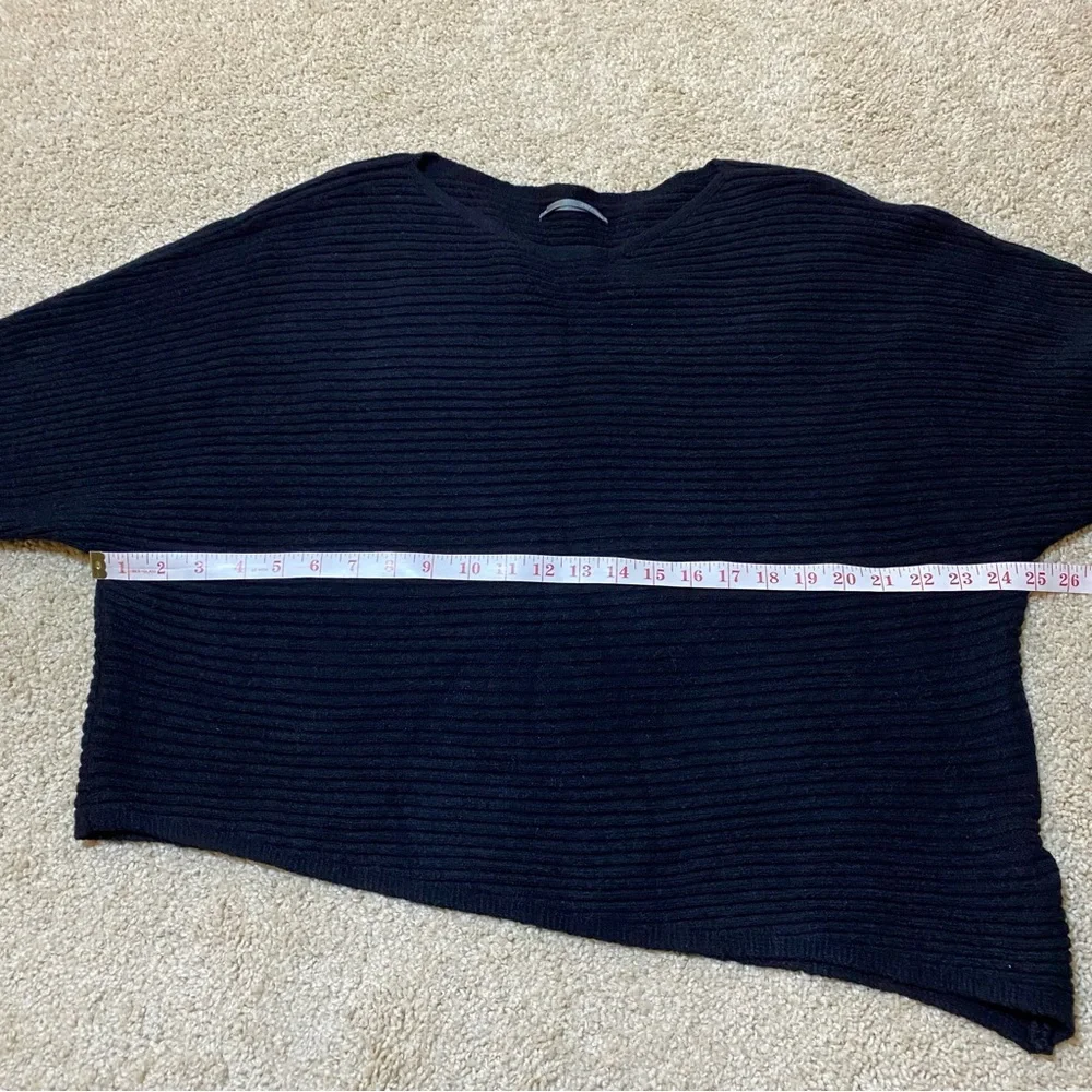 Anthropologie Oversized Slouchy Knit Pullover Sweater Chunky Asymmetric Size XL - Picture 4 of 9